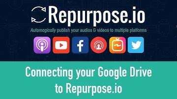 Connecting Your Google Drive to Repurpose.io