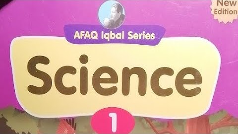 Afaq Iqbal Series New Science Class 1 Page 2