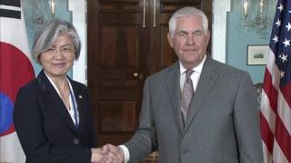 Secretary Tillerson Meets With Korean Foreign Minister Kang Kyung-wha