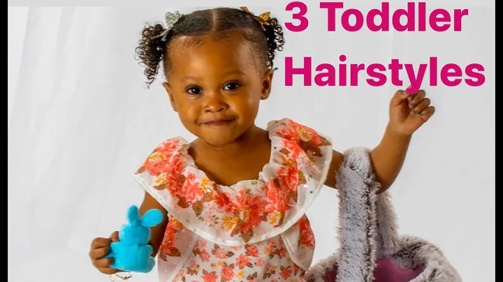 3 Quick & Easy Toddler Hairstyles + hair growth