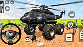 🚁Black Super Spiderman Helicopter 🚁& Spiderman 3D Game🤩Indian Thift Auto🤑Purchase Scorpio & Fortuner screenshot 3
