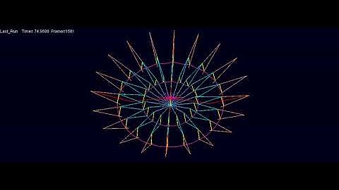 Iso view of dynamic simulation of a cable dome construction process