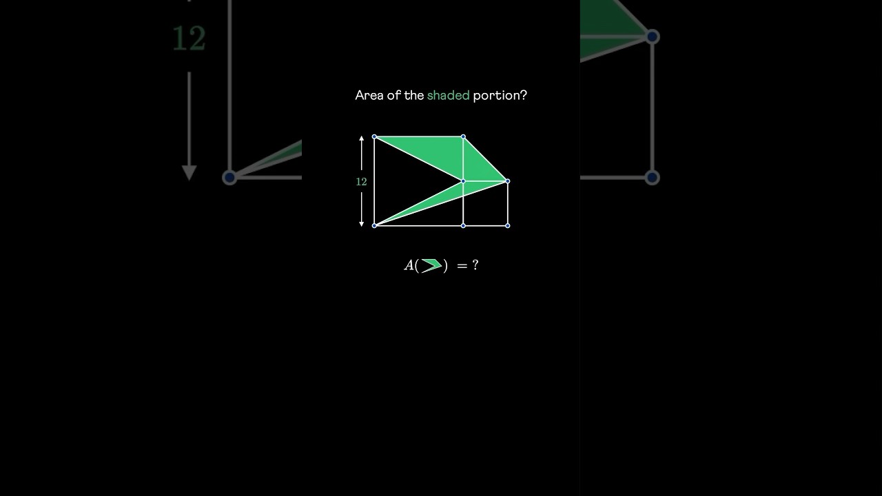 What's the area of this weird shape?
