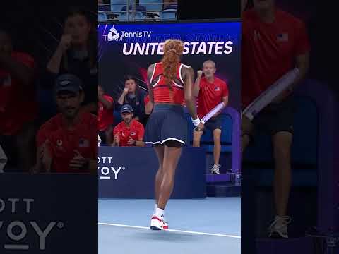 Gauff vs Swaitek DELIVERED 🍿