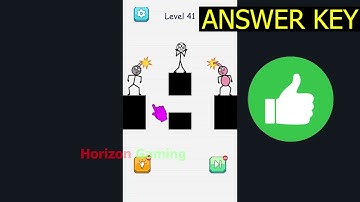 Save Stickman Puzzle LEVEL 41 - Gameplay Walkthrough Android IOS