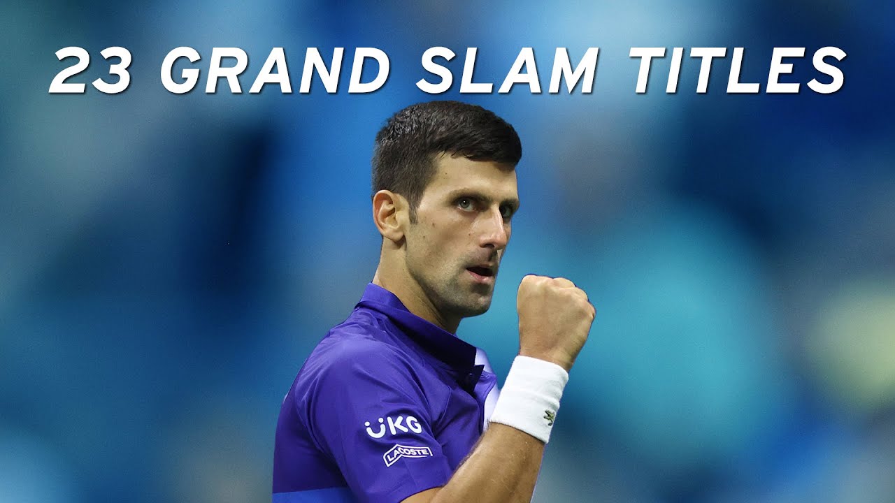 Novak Djokovic: 23 Grand Slam Titles | US Open Tribute
