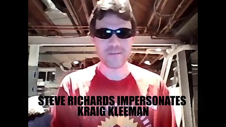 Steve Richard impersonates Kraig Kleeman