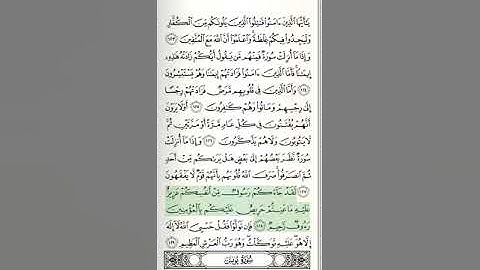من الآية 122 من سورة التوبة حتى الآية 10من سورة يونس