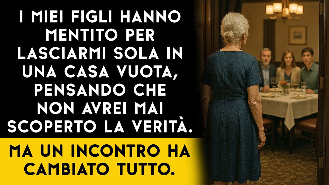 Mi avevano detto che la cena di famiglia era annullata perché mia nuora era malata. Mio nipote, però, mi aveva appena chiesto: "Hai deciso cosa indosserai venerdì?" A 78 anni, ho scoperto che i...