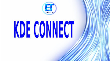 How to transfer files using KDE Connect