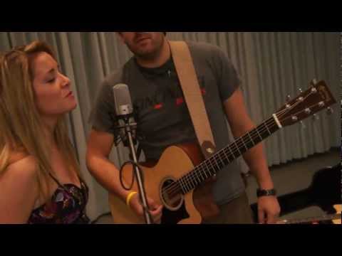 "Wicked Twisted Road" Cover By Chris Baker and Suzanna Lester (with looper)