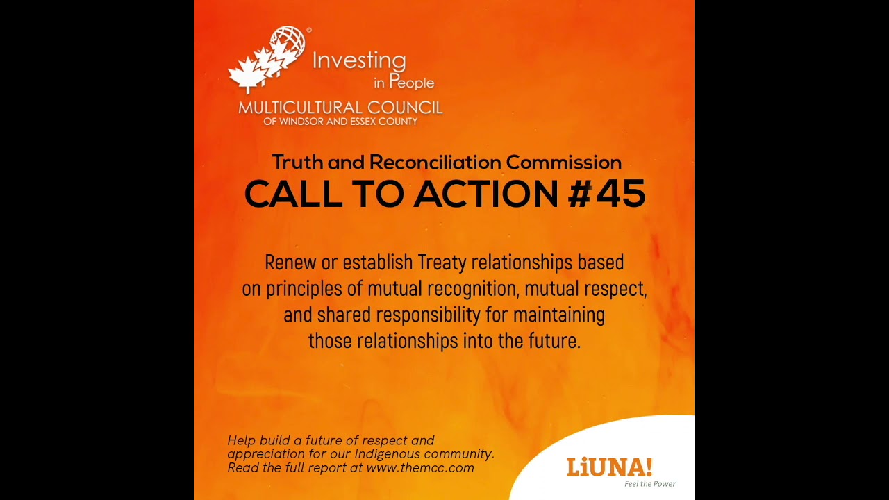 Truth and Reconciliation Commission of Canada ‘Calls to Action’