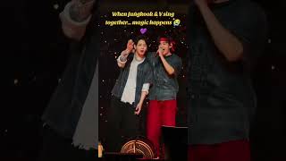 Jungkook &amp; V Singing 😭💜 | Perfect Harmony #shorts