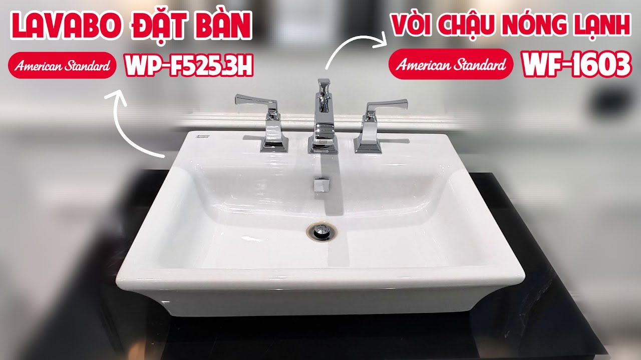 Vòi lavabo nóng lạnh American Standard Kastello WF-1603 (WF1603)