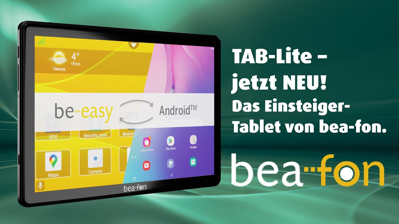 Tablette Tactile Tab Lite TW10 3/32Go Argenté - BEAFON