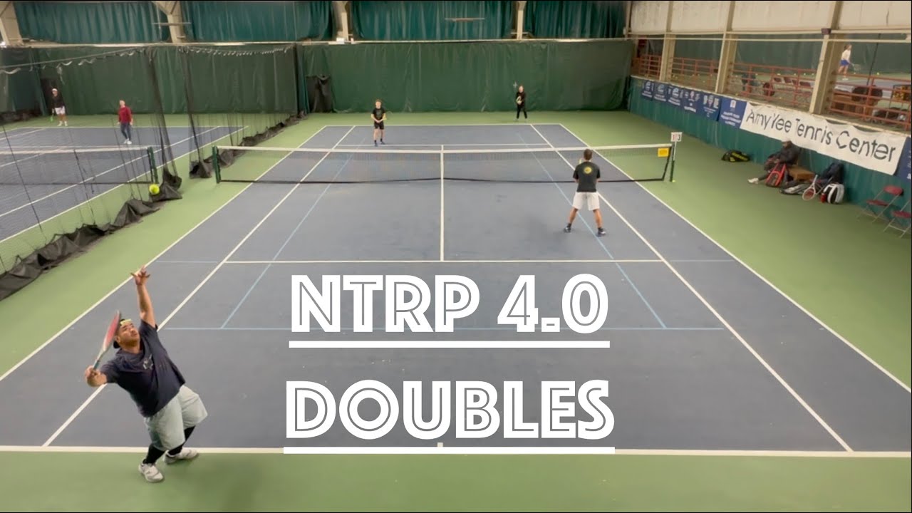 NTRP 4.0 Tennis - Doubles with SwingStick !! edition - YouTube