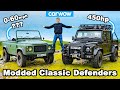 Modded classic Defenders review - blasted off-road and timed 0-60mph!