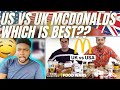 🇬🇧 BRIT Rugby Fan Reacts US vs UK MCDONALDS! The Portion Sizes Are UNFAIR!