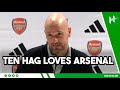 Garnacho was not offside ten hag just loves mentioning arsenal