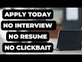 6 No Interview and No Resume Remote Jobs That You Can Start Today (2024) - Worldwide