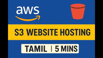 AWS S3 Static Website Hosting | Tamil | Website Online in 5 Minutes!