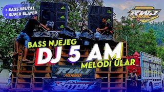 DJ BASS NJEJEK 5AM MELODY ULAR • RWJ MUSIC