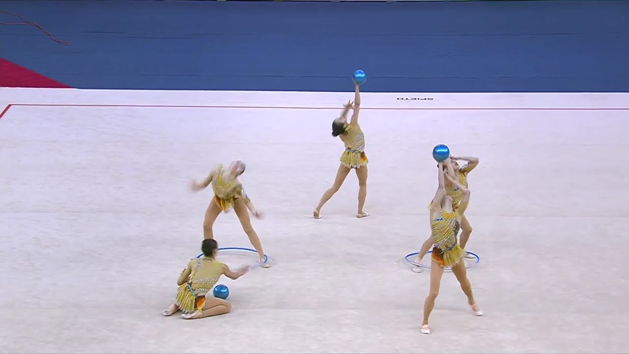 Japan - 3 Balls & 2 Hoops - (27.200) - Rhythmic Gynnastics World Cup - Baku - 20-4-25
