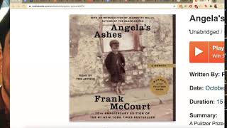 Angela's Ashes Ch  8-12