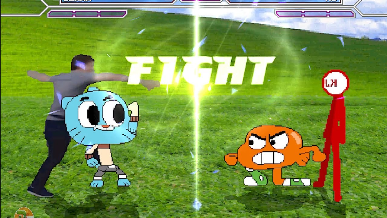 TEAM GUMBALL and JERMA  vs  TEAM DARWIN and KJ | BEST OF 3