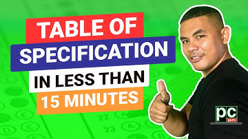 Table of Specification (TOS) Made Easy