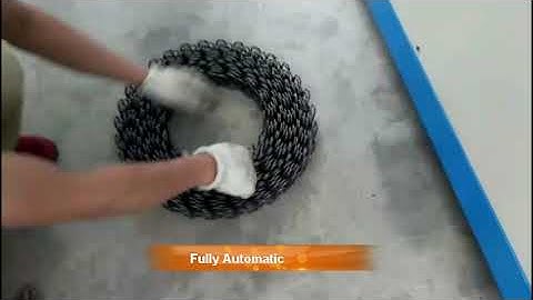 Automatic Zigzag Spring Forming Machine || Vardhmaan Automation