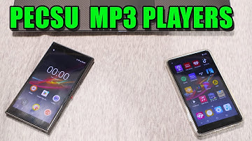 PECSU G5 and P5S MP3 Players