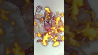 Tasmanian Devil - Looney Tunes 💥 #shorts #howtodraw #fanart