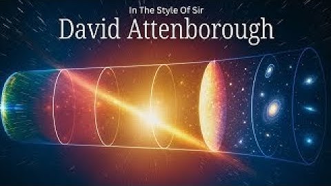 The First Second of Creation Explained — In The Style of Sir David Attenborough