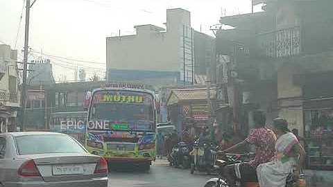 Muthu Bus Velur Tiruchengode Rash Driving •Sharp Timing Bus • Monster On Road🤩Tiruchengode Bus Stand
