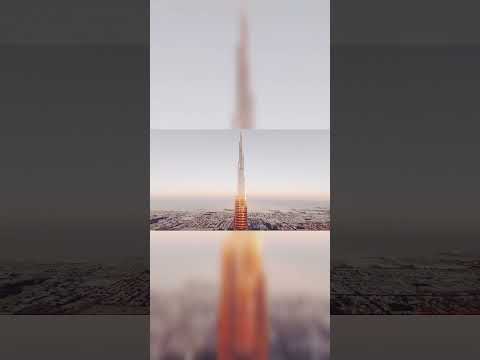 Burj Khalifa in Dubai 2021 360°  view #burjkhalifa #burj #dubai