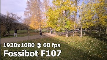 Fossibot F107 - Full HD (1080p) 60 fps camera video sample