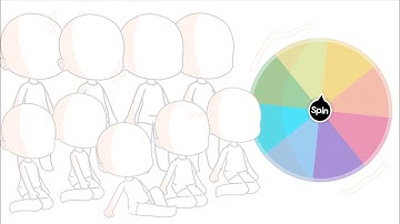 Spin the Wheel OC Challenge | FAMILY OF 9 | Siblings Edition | [Gacha Club]