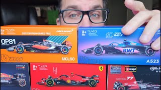 Review: How Good Are Burago's Diecast F1s? Model Review & Comparison