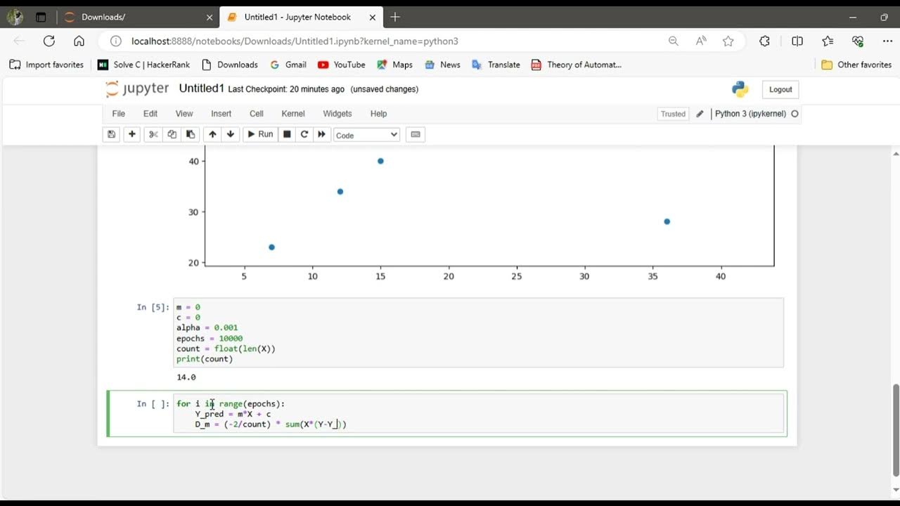 Multi Linear Regression Implementation in Python part 3 | AI Tutorial ...