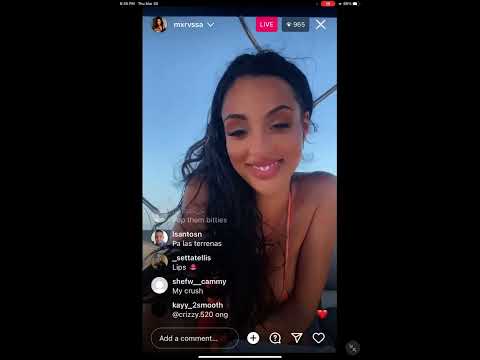 Mxrvssa instagram live - YouTube