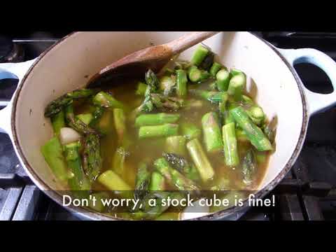 How to Make Asparagus Soup
