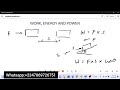 Work Energy and Power Class 11