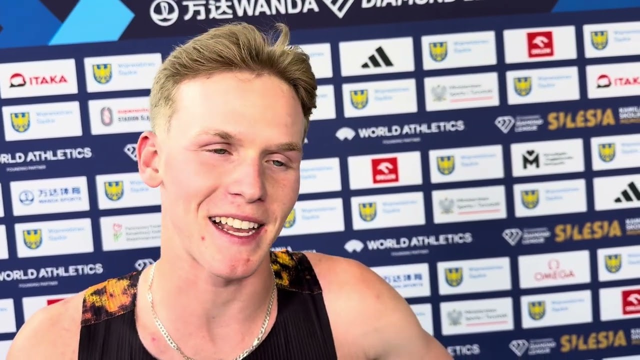 Ethan Strand Ran "The Hard Way" To Win Silesia Diamond League 1500m Over Hocker, Ingebrigtsen