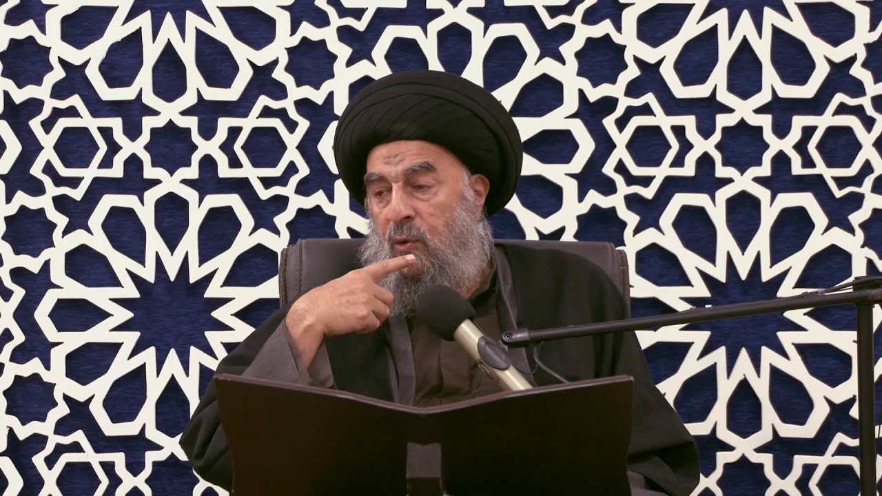 ( قَالَ أَوْسَطُهُمْ أَلَمْ أَقُلْ لَكُمْ لَوْلَا تُسَبِّحُونَ  ) ٢٨ - للمرجع الديني السيد المدرسي