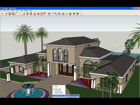 Tài liệu học sketchup cơ bản | Giáo trình học sketchup từ cơ bản đến nâng cao, dựng cái nhà đơn giản