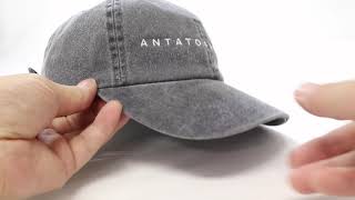 【ANTATOBASISUGI】2020SS Collection /ピグメントCAP BLACK