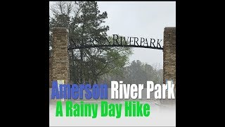 Adventure Hiking Travel // Hiking in the rain // Amerson River Park, Macon, GA