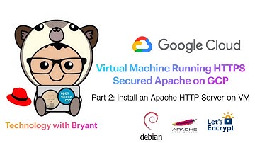 VM Running HTTPS Secured Apache Server on GCP - Part 2: Install an Apache HTTP server on a VM