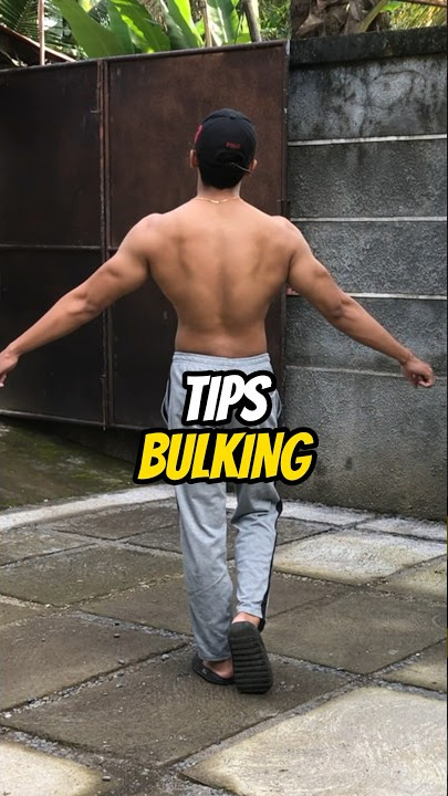 TUTOR BULKING DARI 35kg KE 70kg‼️